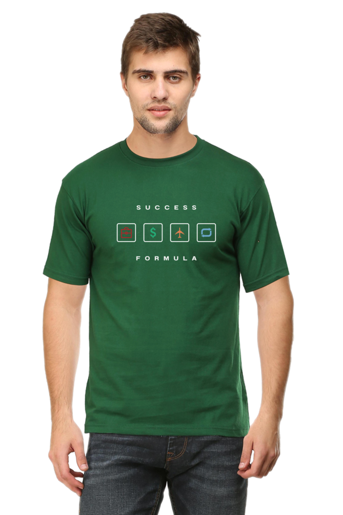 Success Formula Regular Fit T Shirt for Men