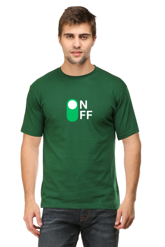 On And Off Regular Fit T Shirt for Men