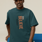 Believe In Yourself Oversized T Shirt for Men - Curious Case Clothing