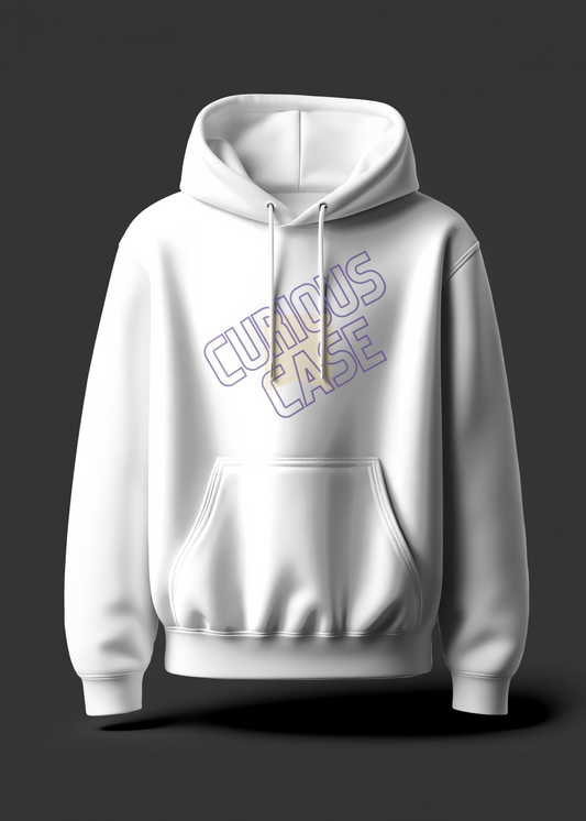 Curious Case The Tilted Original Men's Hoodie - White