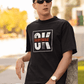 Everything Is OK Oversized T Shirt for Men - Curious Case Clothing