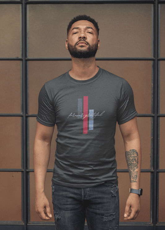 Forever Grateful Classic T Shirt for Men - Curious Case Clothing