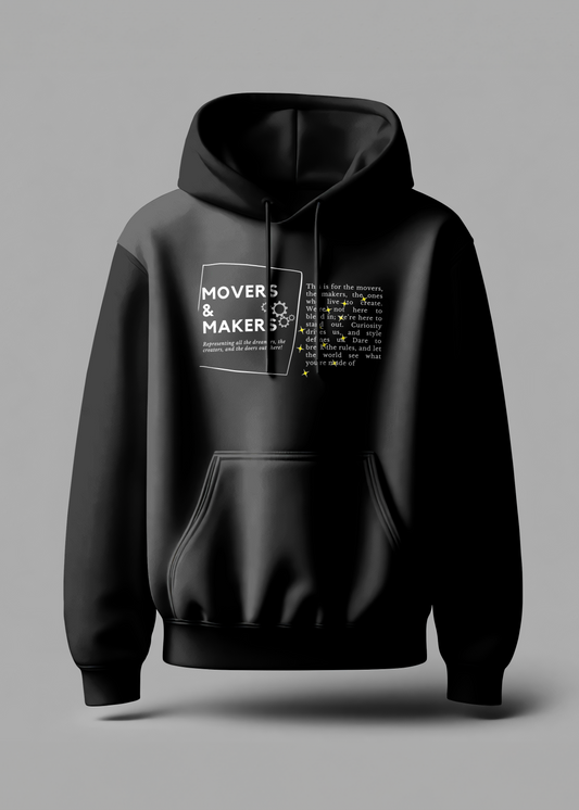 Movers And Makers Men's Hoodie - Black