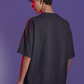 Oversized Plain Black T-Shirt – Unisex Fit - Curious Case Clothing