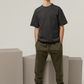 Oversized Plain Black T-Shirt – Unisex Fit - Curious Case Clothing