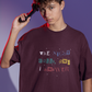 The Night Calls Oversized T Shirt for Men - Curious Case Clothing