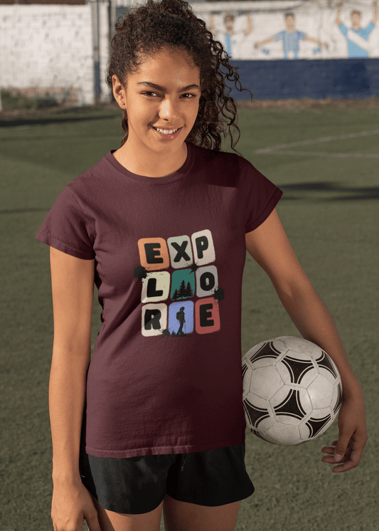 Explore Classic Women T Shirt - Curious Case Clothing