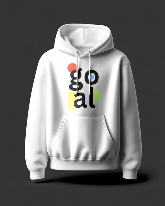 Goals Men's Hoodie - White