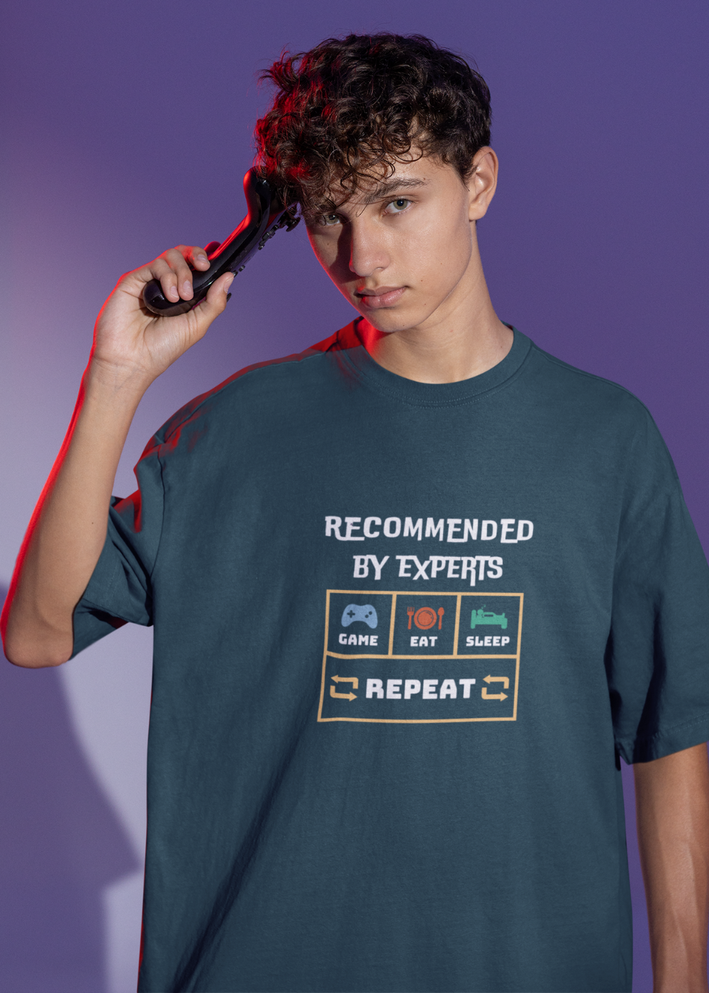 Recommended By Experts Oversized T Shirt for Men - Curious Case Clothing